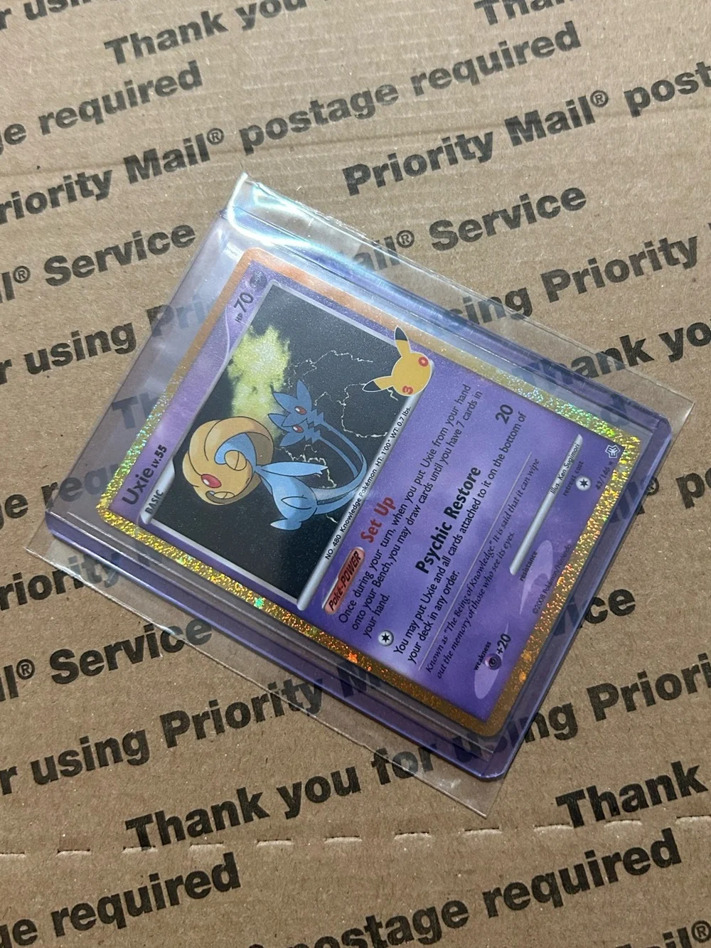 Pokemon holo uxie